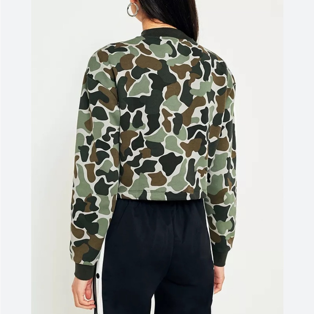{EUC} ADIDAS Originals Camo Trefoil Sweatshirt - Picture 4 of 12